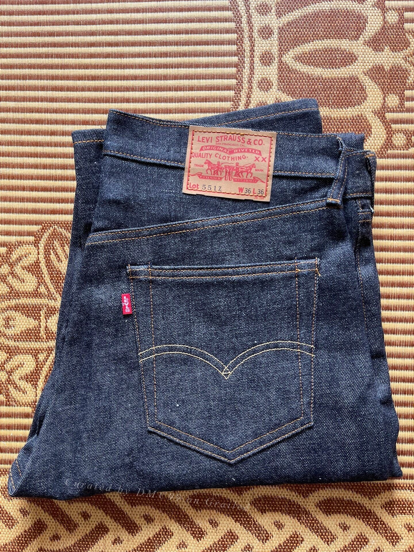 Levi's LVC J22 551Z Denim Jeans
