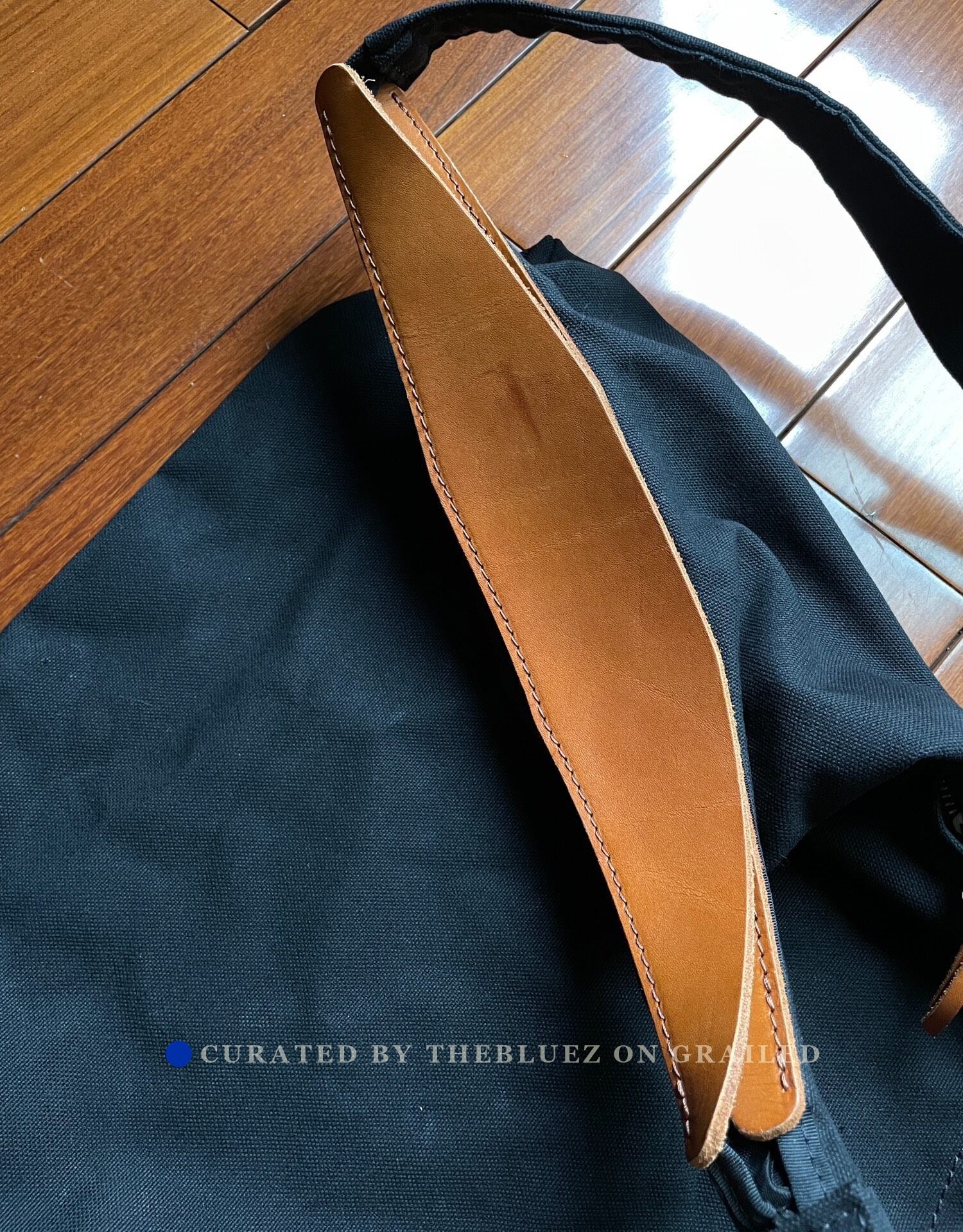 Kapital Wapi Sabi Canvas Leather Bucket Bag Special