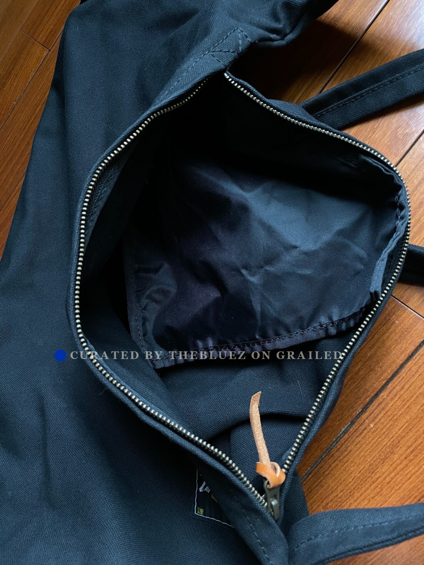 Kapital Wapi Sabi Canvas Leather Bucket Bag Special