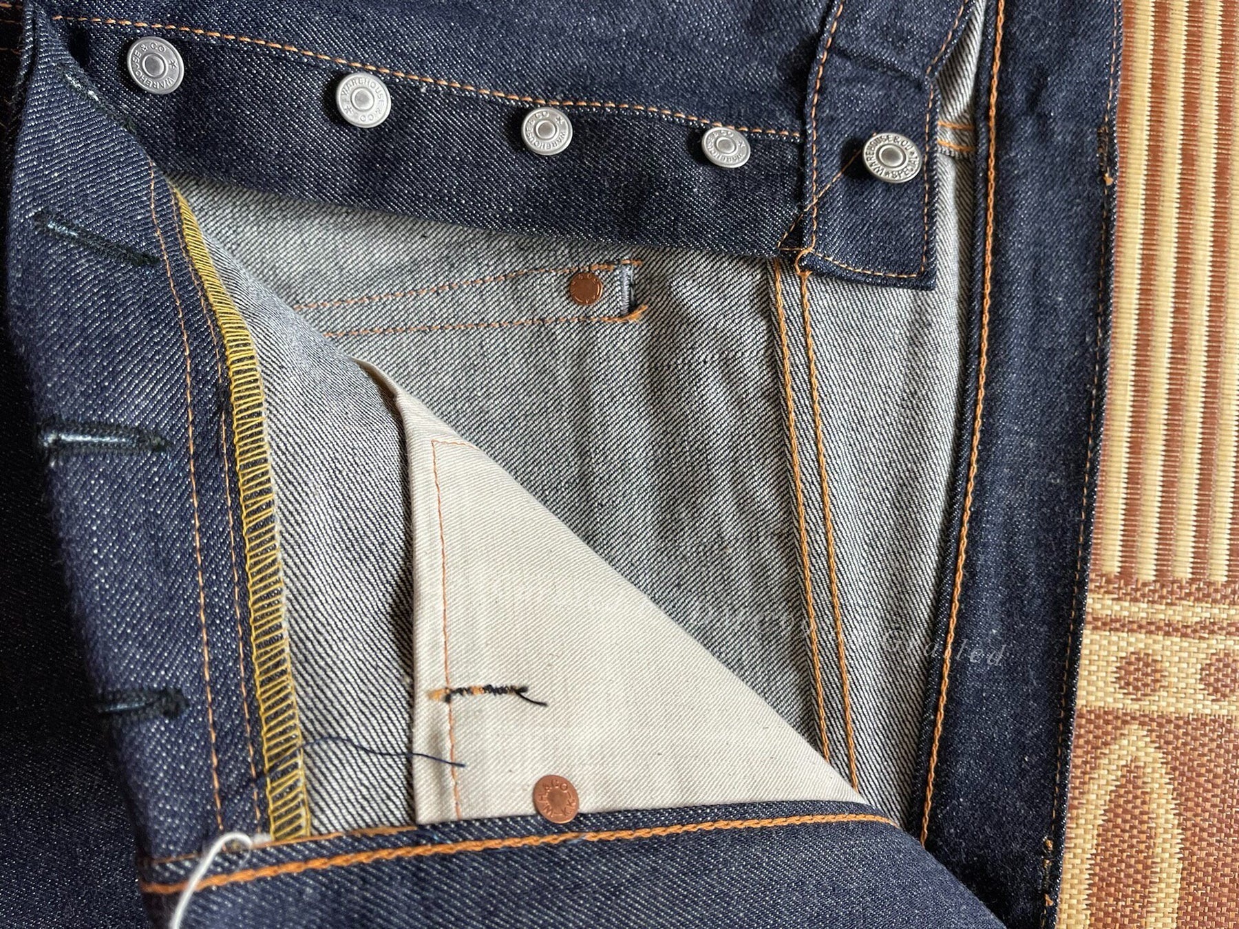 Warehouse 1000xx Acid Wash Jeans W35