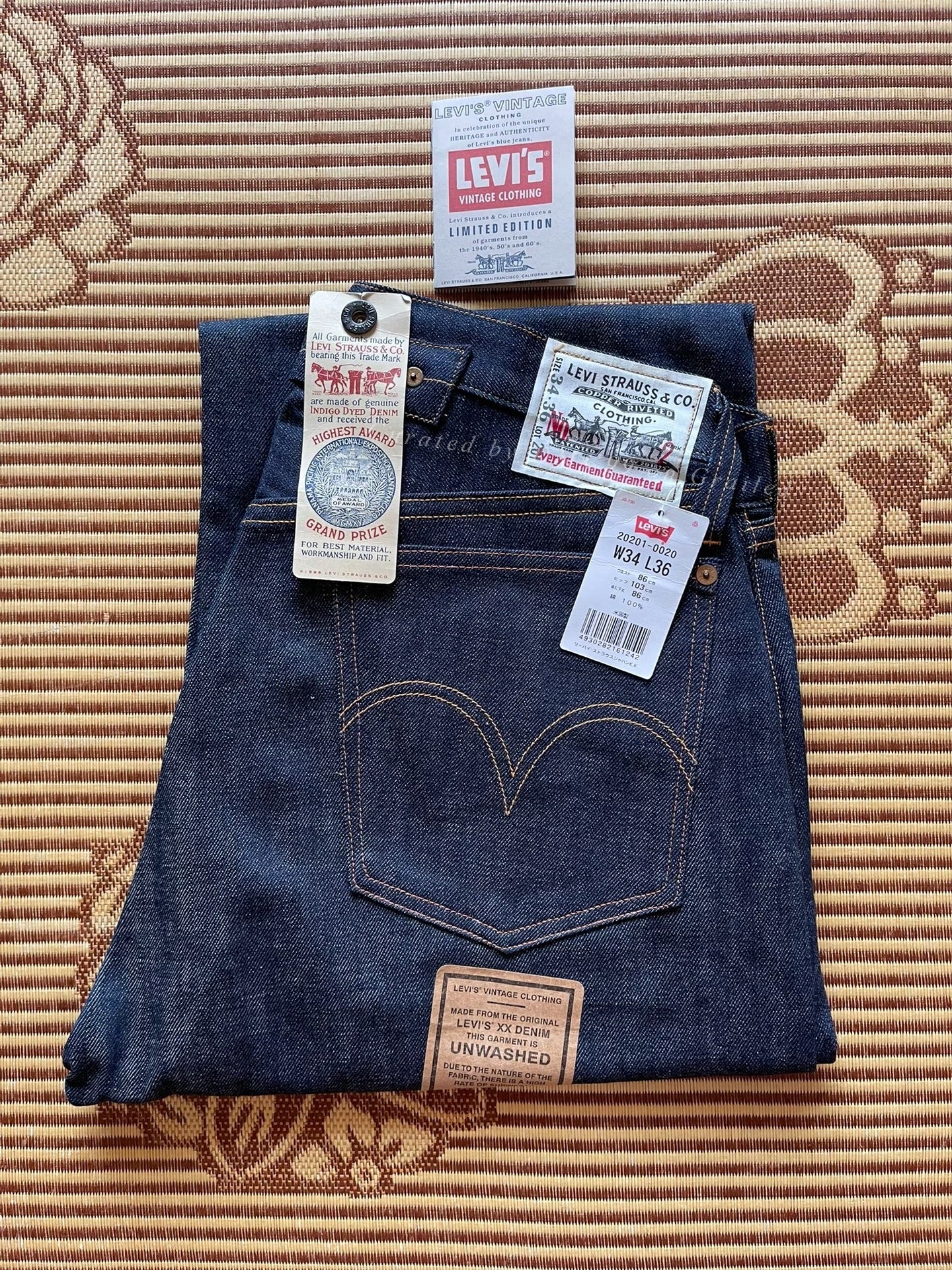 Levi's LVC 555 No.2 Jeans