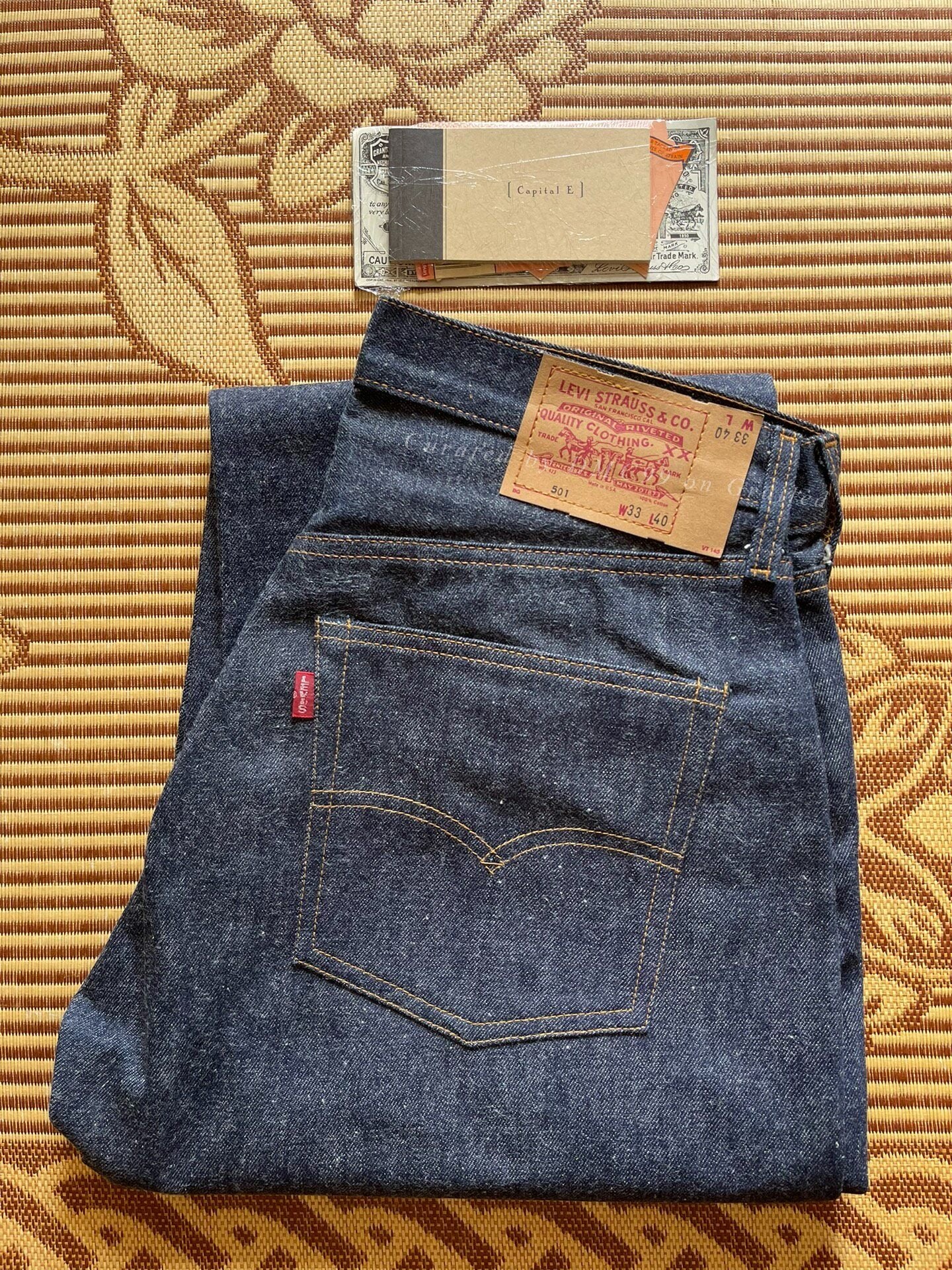 Levis LVC 555 Factory 60s 501