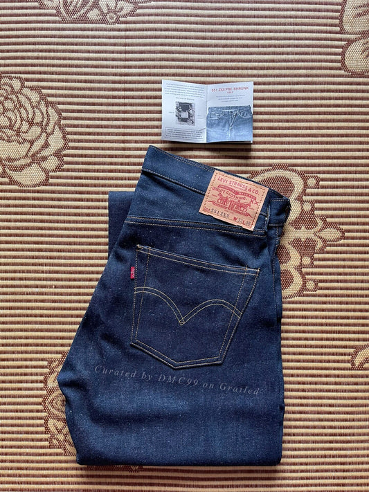 Levi's LVC 555 1963 Big E Zipper Jeans