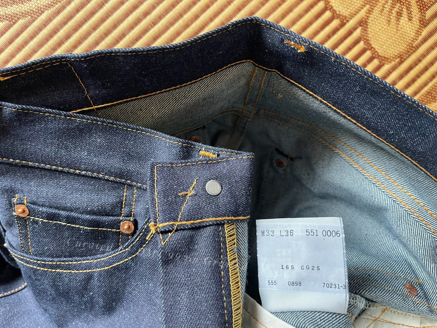 Levi's LVC 555 1963 Big E Zipper Jeans