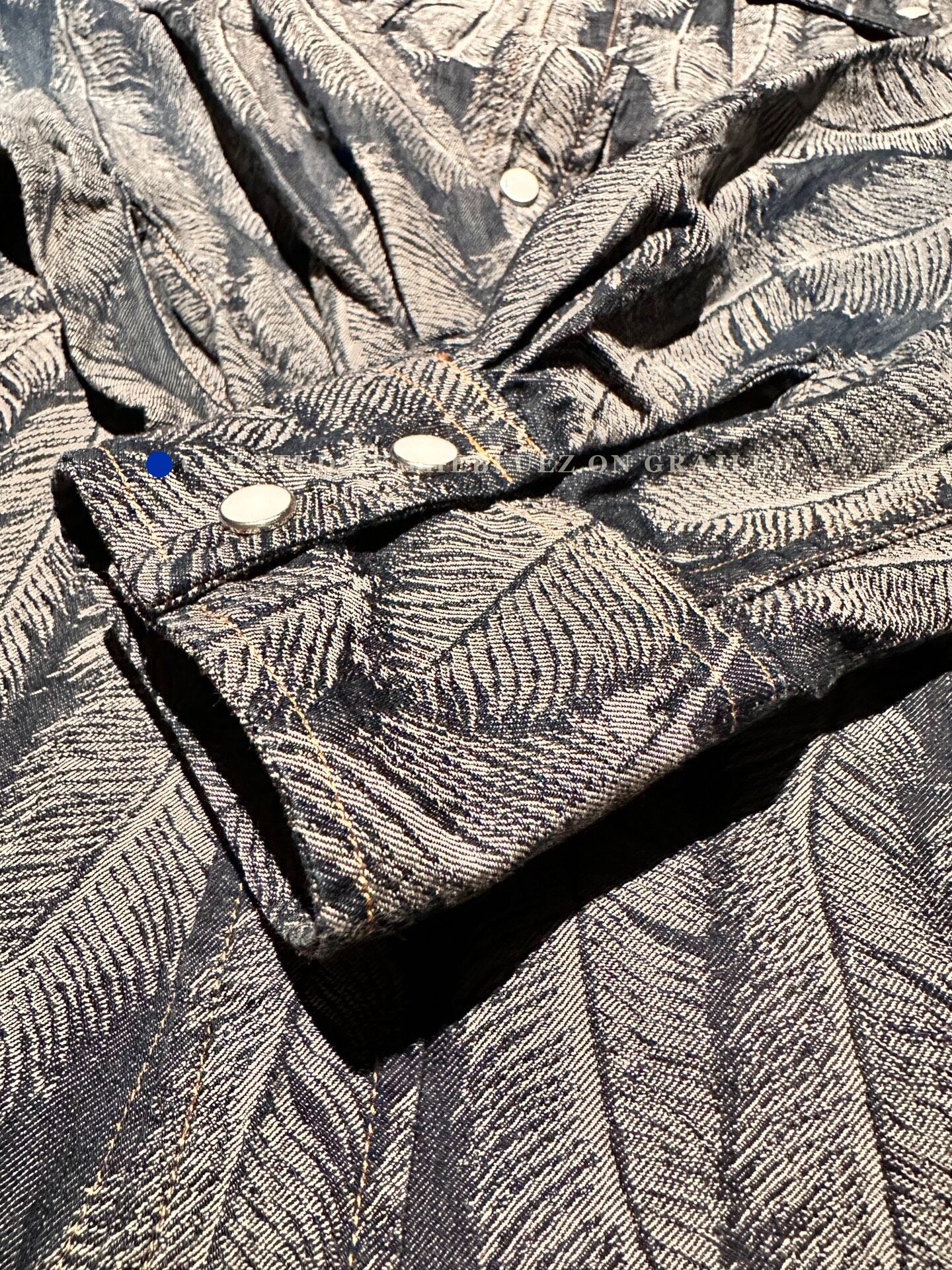 Kapital Feather Tassel Denim Shirt