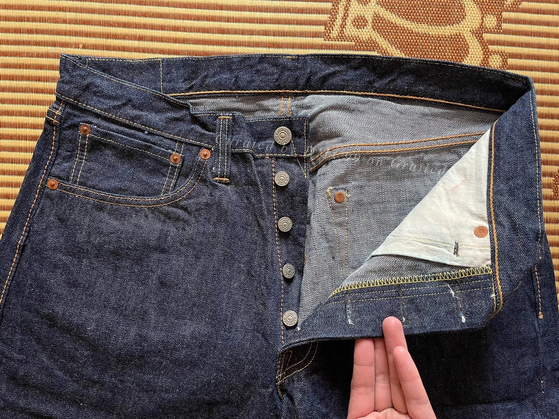 JOE McCOY S905XH Raw Denim Jeans