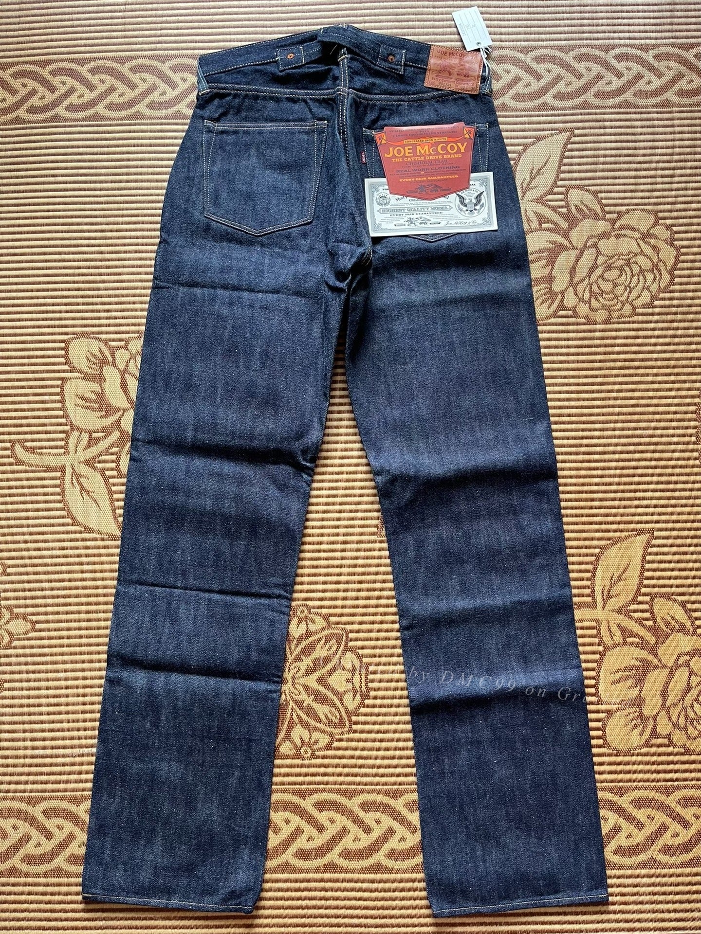 Joe McCoy 902xh 1937 Jeans W32 L36