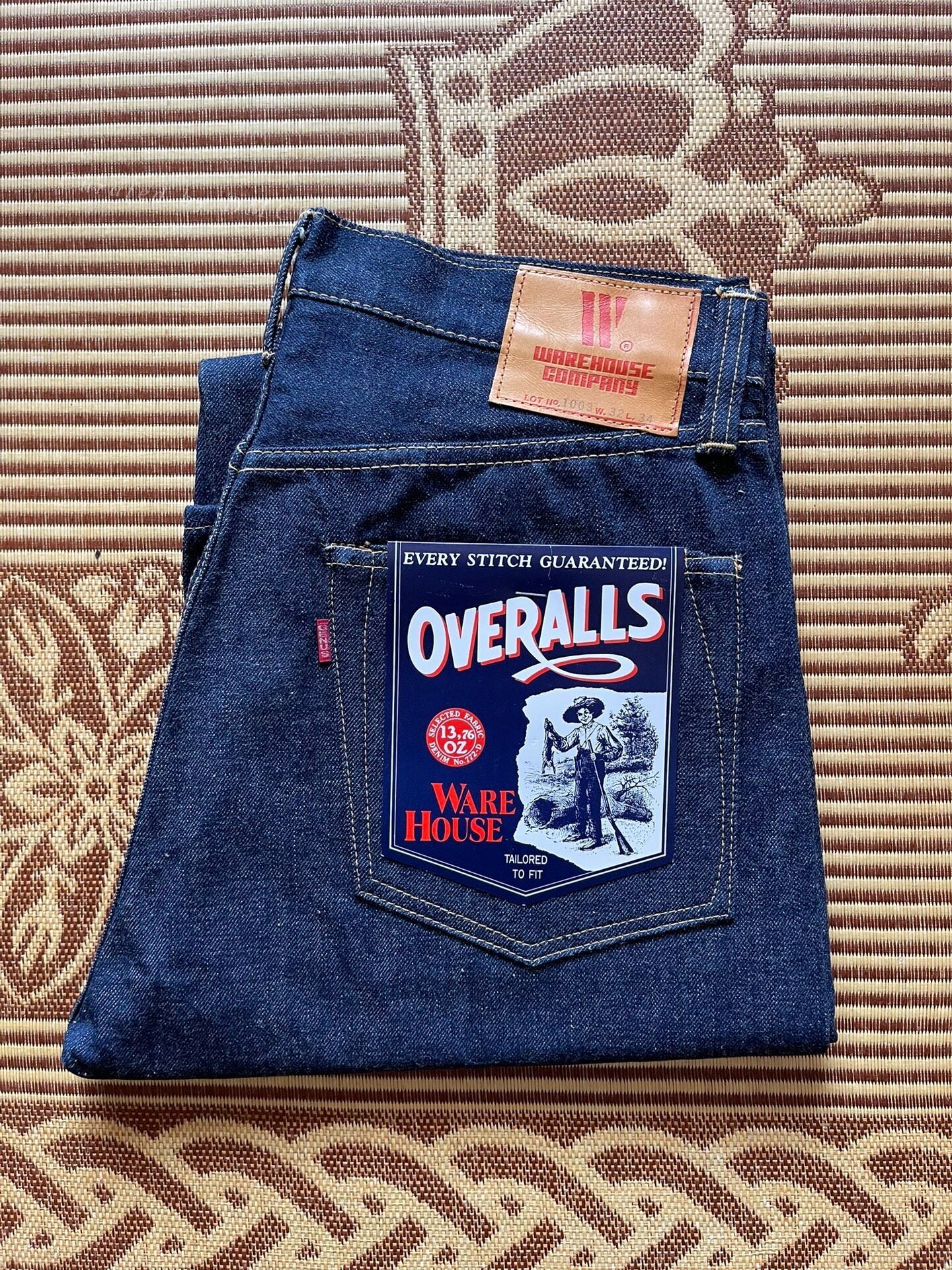 Warehouse 1003 Blue Denim Jeans
