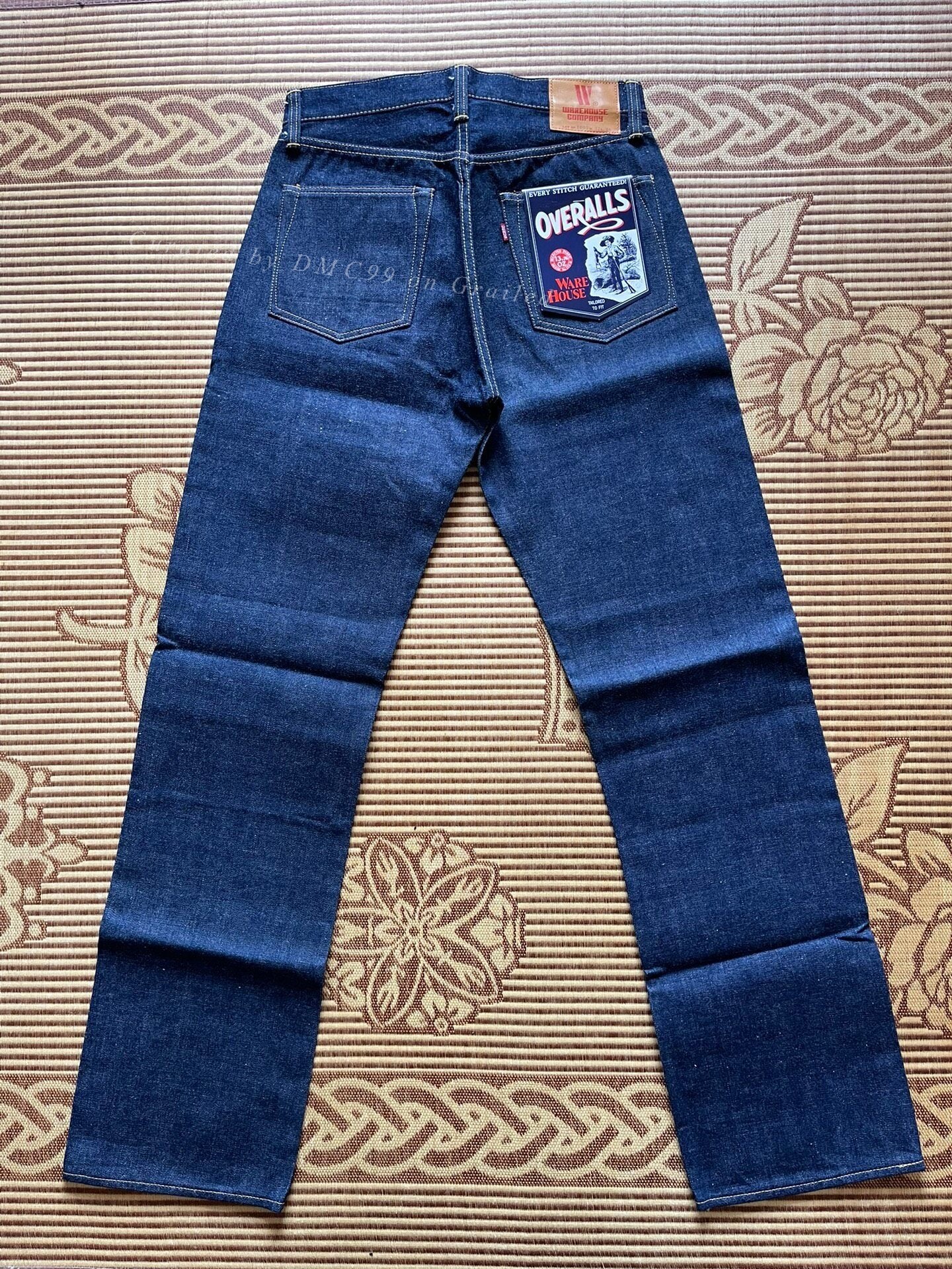 Warehouse 1003 Blue Denim Jeans