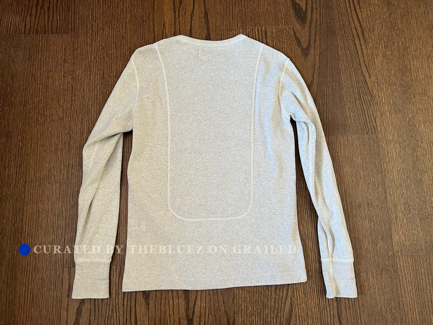 Real Moccoy N1 Navy Cotton Blend Sweater