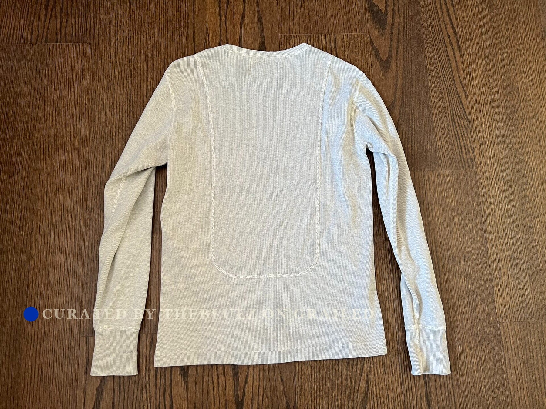 Real Moccoy N1 Navy Cotton Blend Sweater