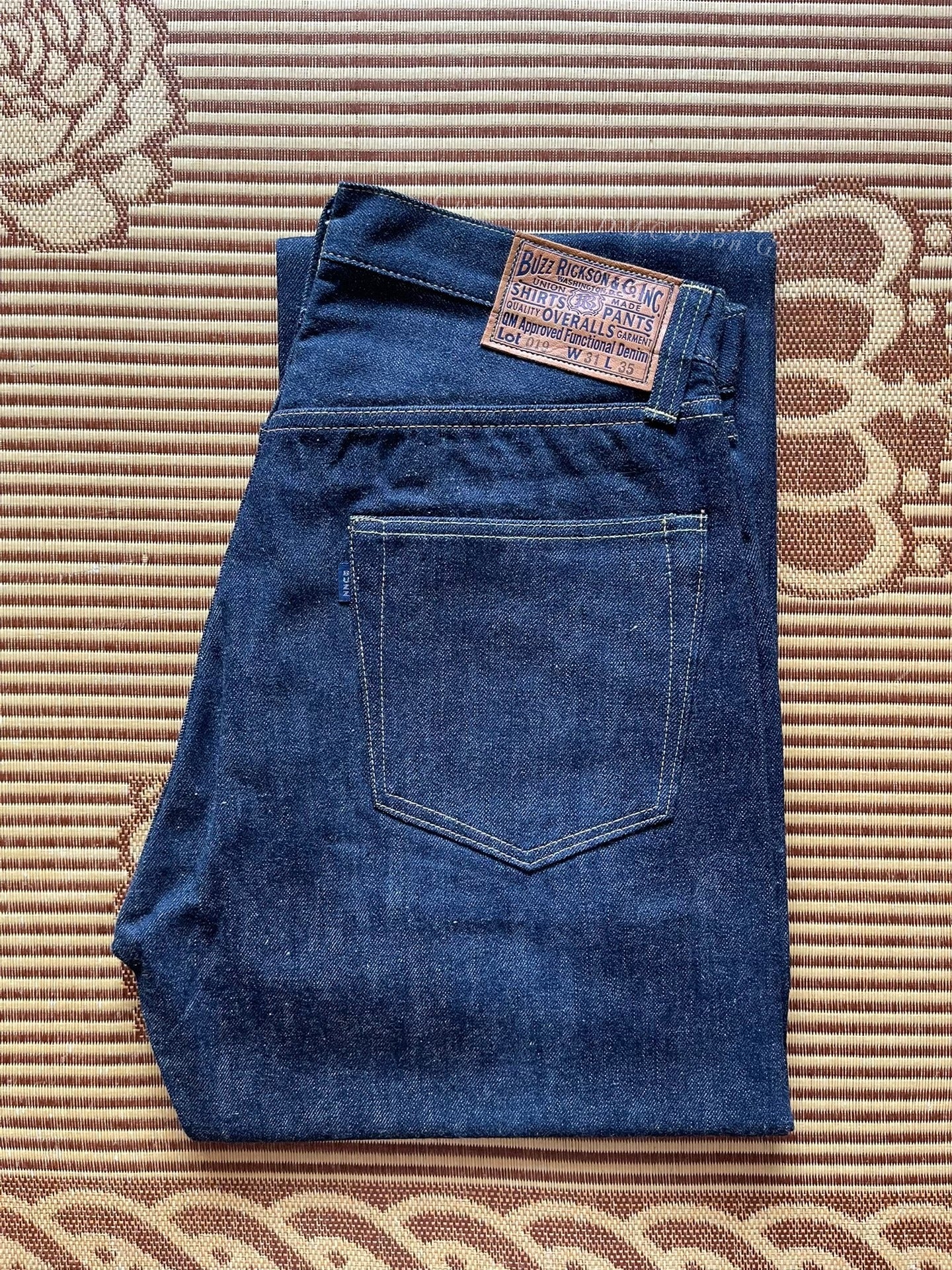 Buzz Rickson M43019 Denim Jeans