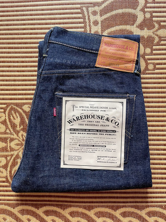 Warehouse 10th Anniversary 1001xx W31