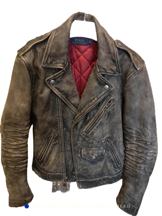 RRL Polo Ralph Lauren Leather Jacket