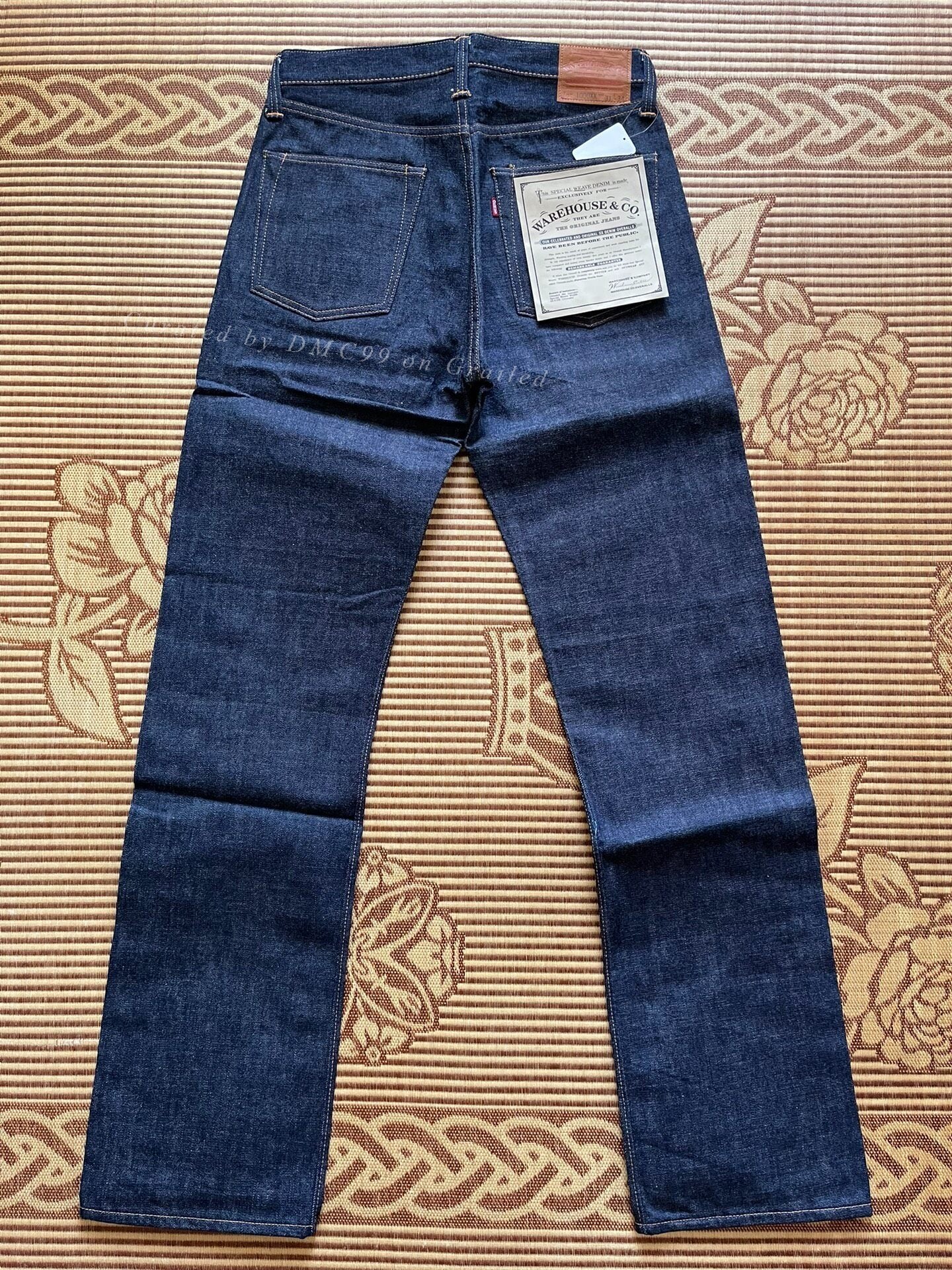 Warehouse 1000xx Acid Wash Denim Pants