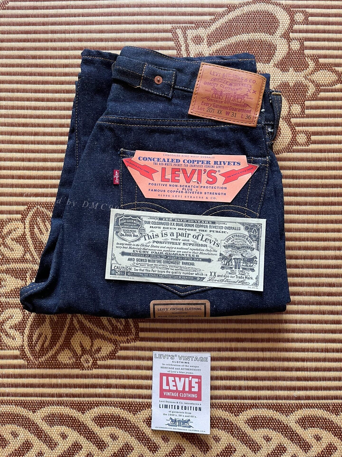 Levi's LVC 555 1937 Denim Jeans