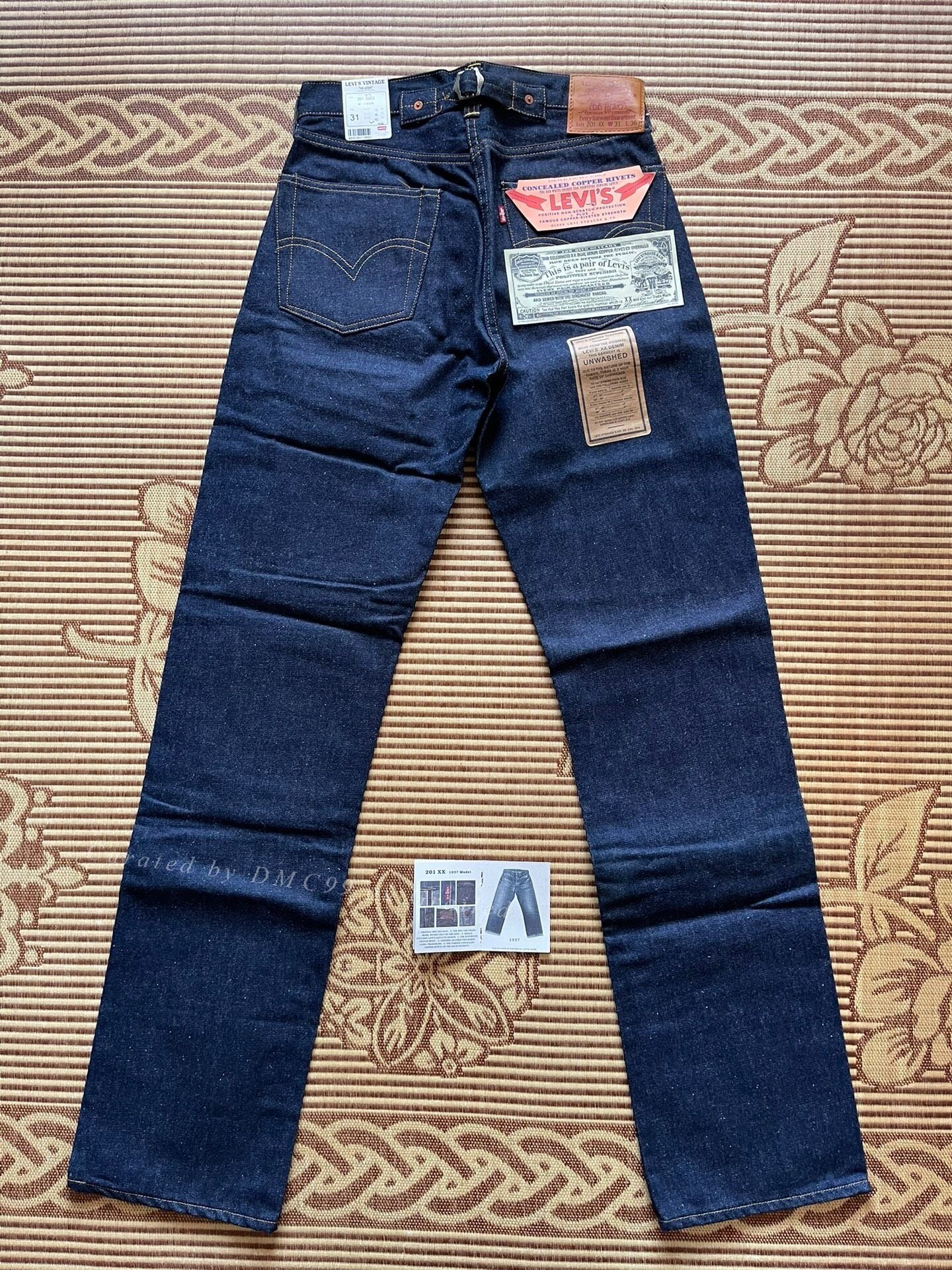 Levi's LVC 555 1937 Denim Jeans
