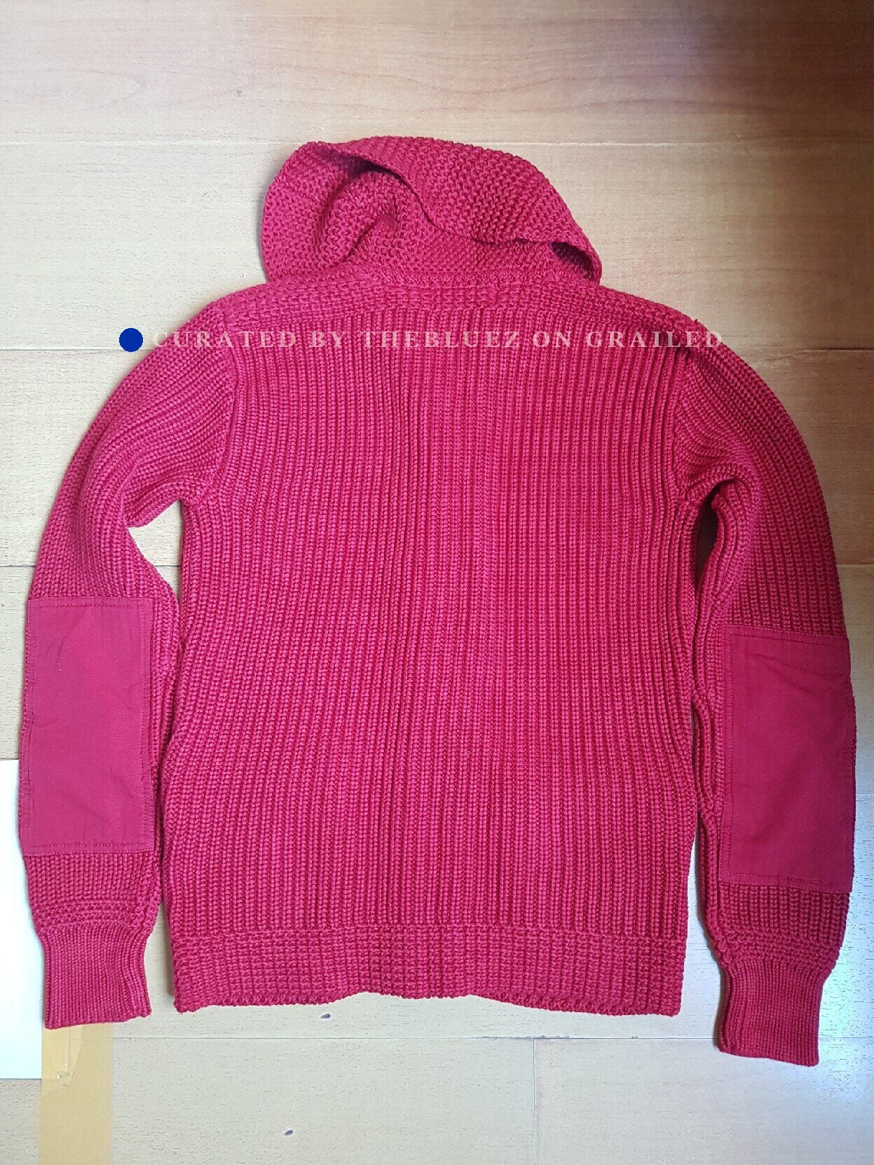 RLL RL Thick Cardigan Sweater S