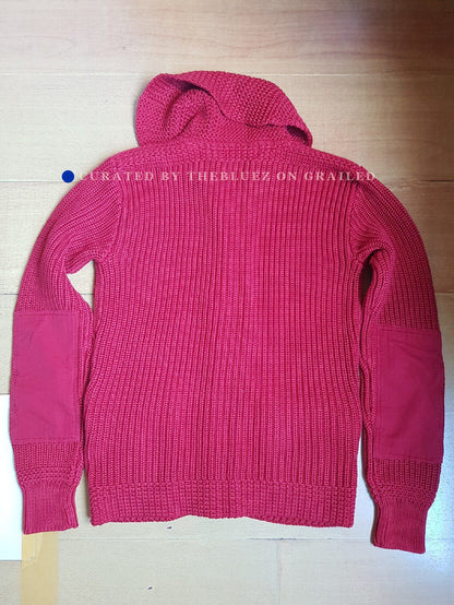 RLL RL Thick Cardigan Sweater S