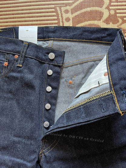Levi's LVC 501XX Raw Denim Jeans