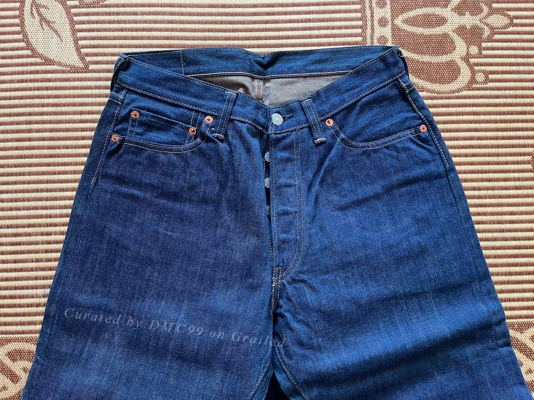Fullcount 1105NA Natural Indigo Jeans