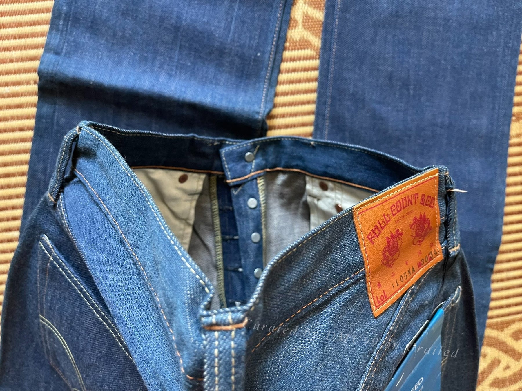 Fullcount 1105NA Natural Indigo Jeans