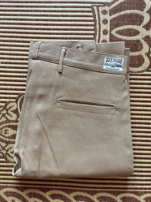 Warehouse Duck Digger Khaki Casual Pants