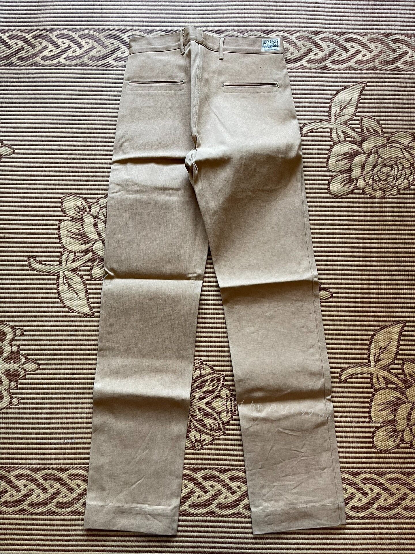Warehouse Duck Digger Khaki Casual Pants