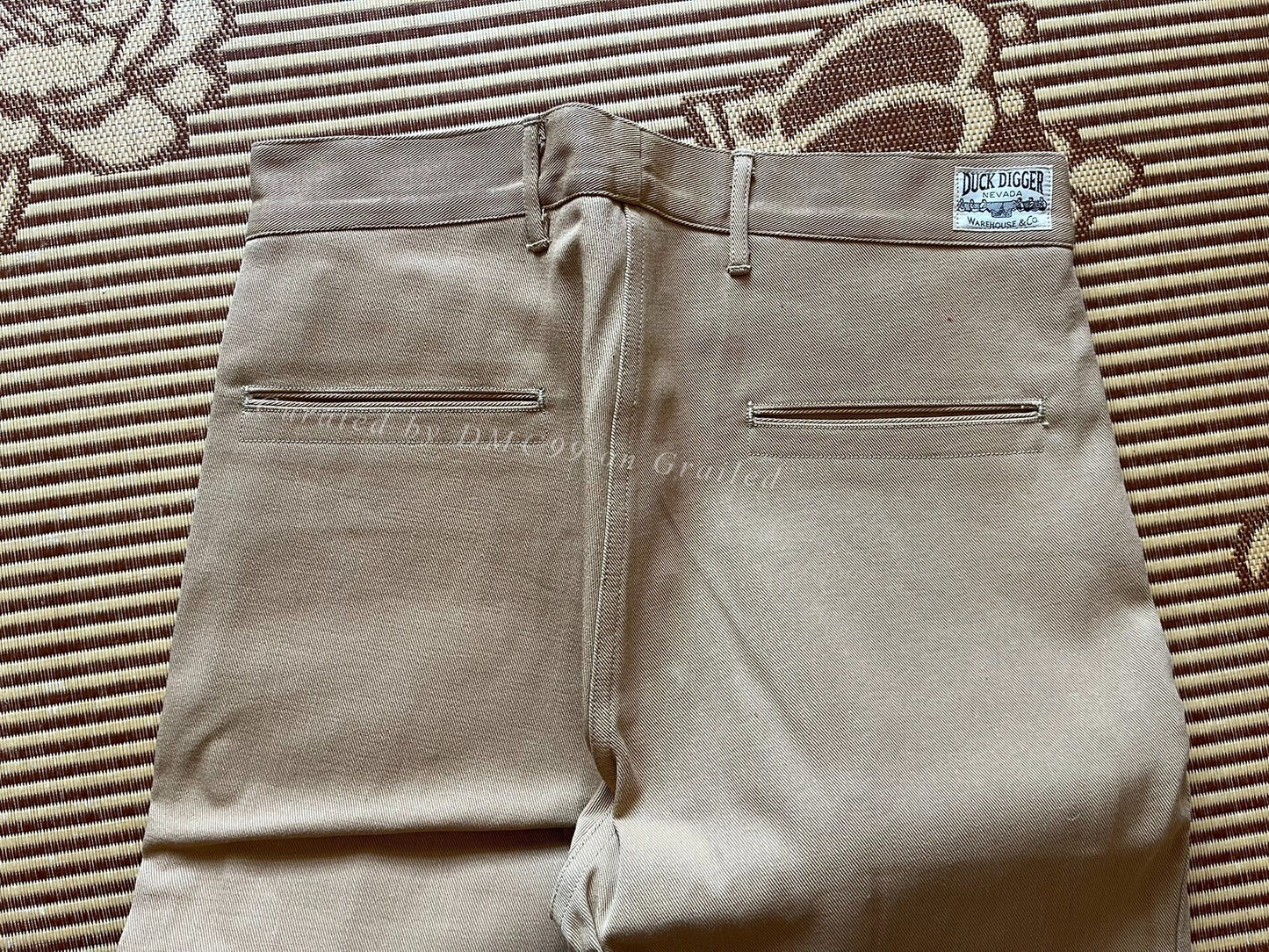 Warehouse Duck Digger Khaki Casual Pants