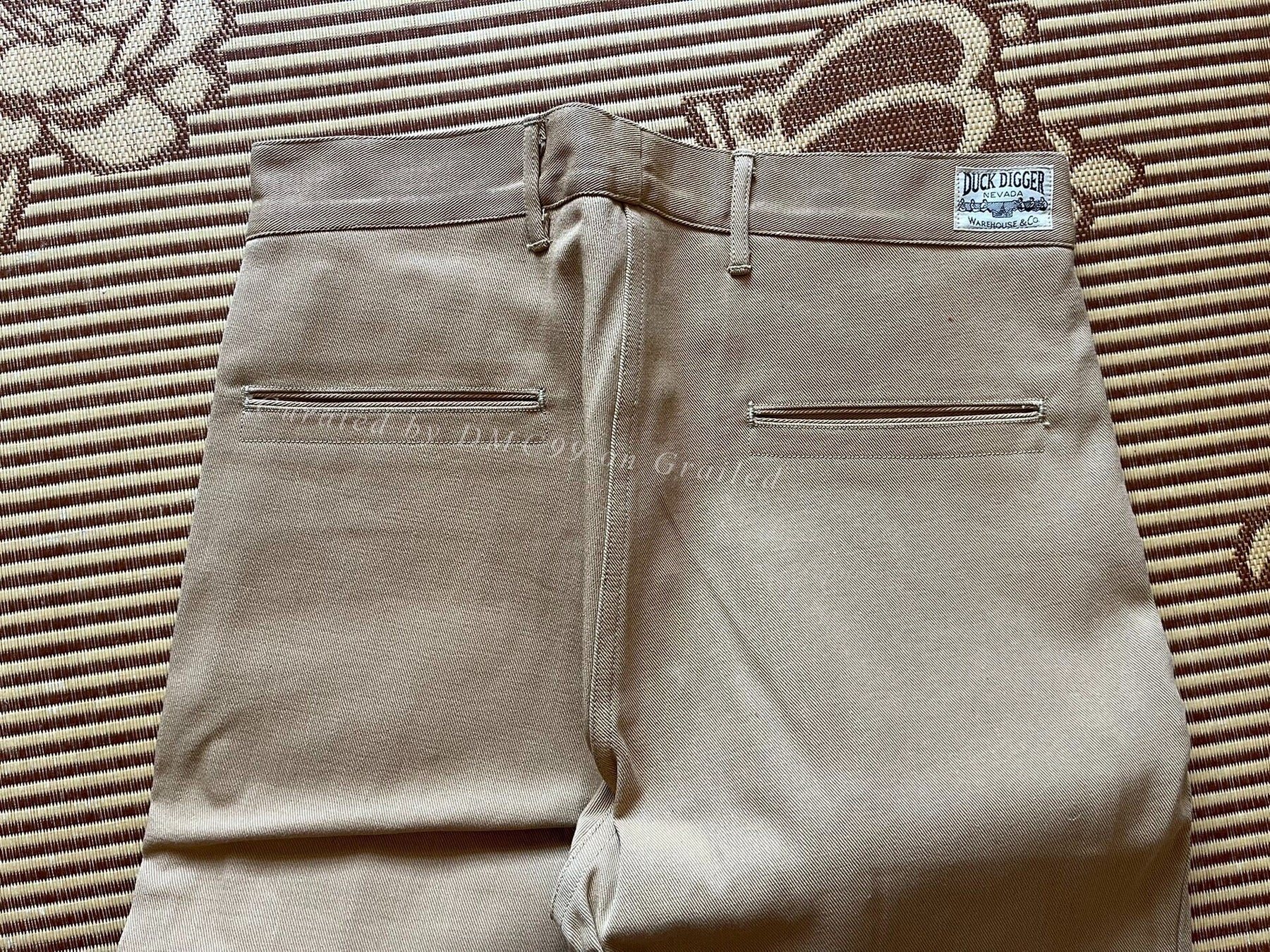 Warehouse Duck Digger Khaki Casual Pants