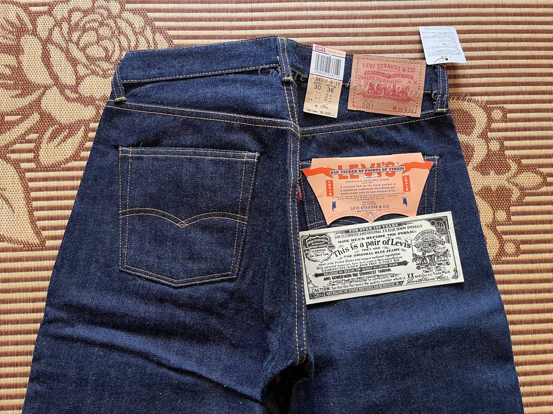 Levi's LVC 501 1966 60s