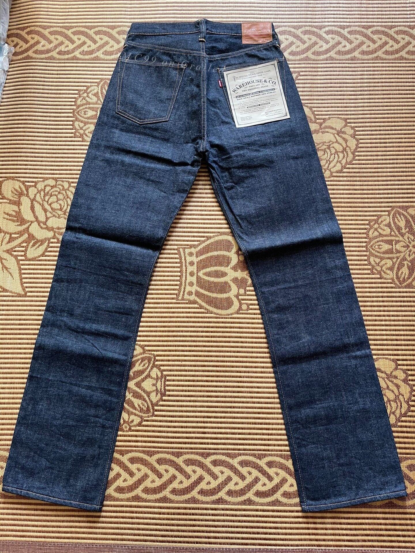 Warehouse 1000xx Raw Denim Jeans