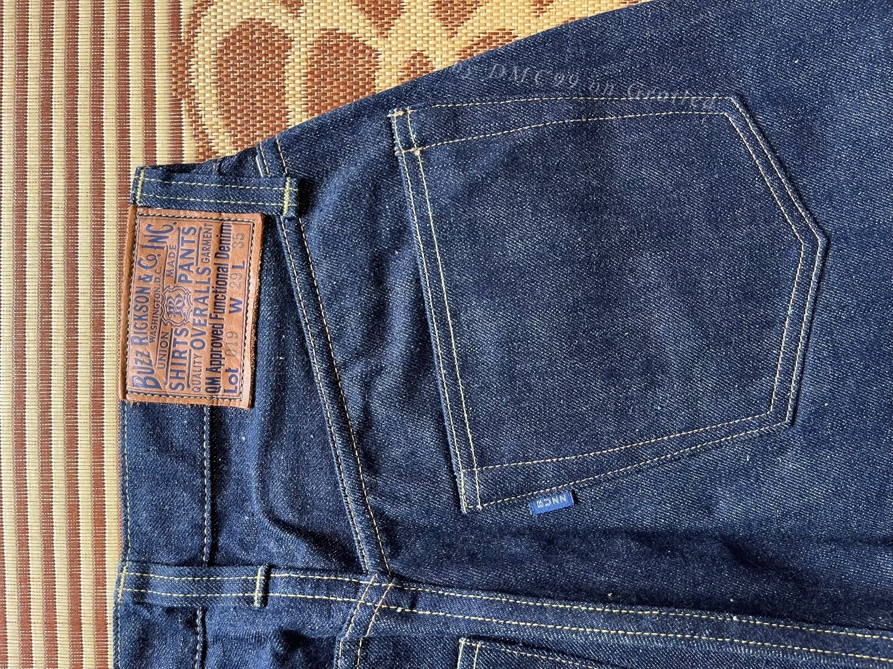 Buzz Rickson M43019 Japanese Denim