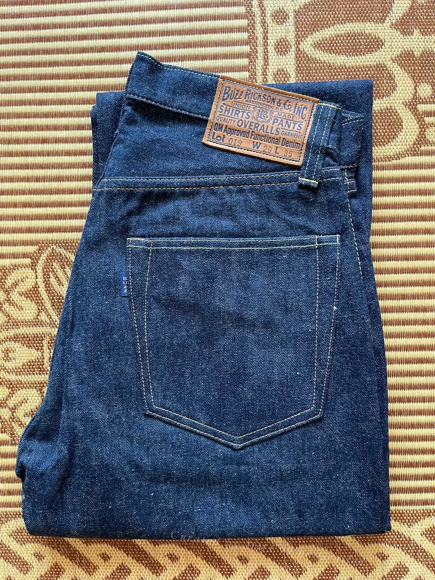 Buzz Rickson M43019 Denim Pants