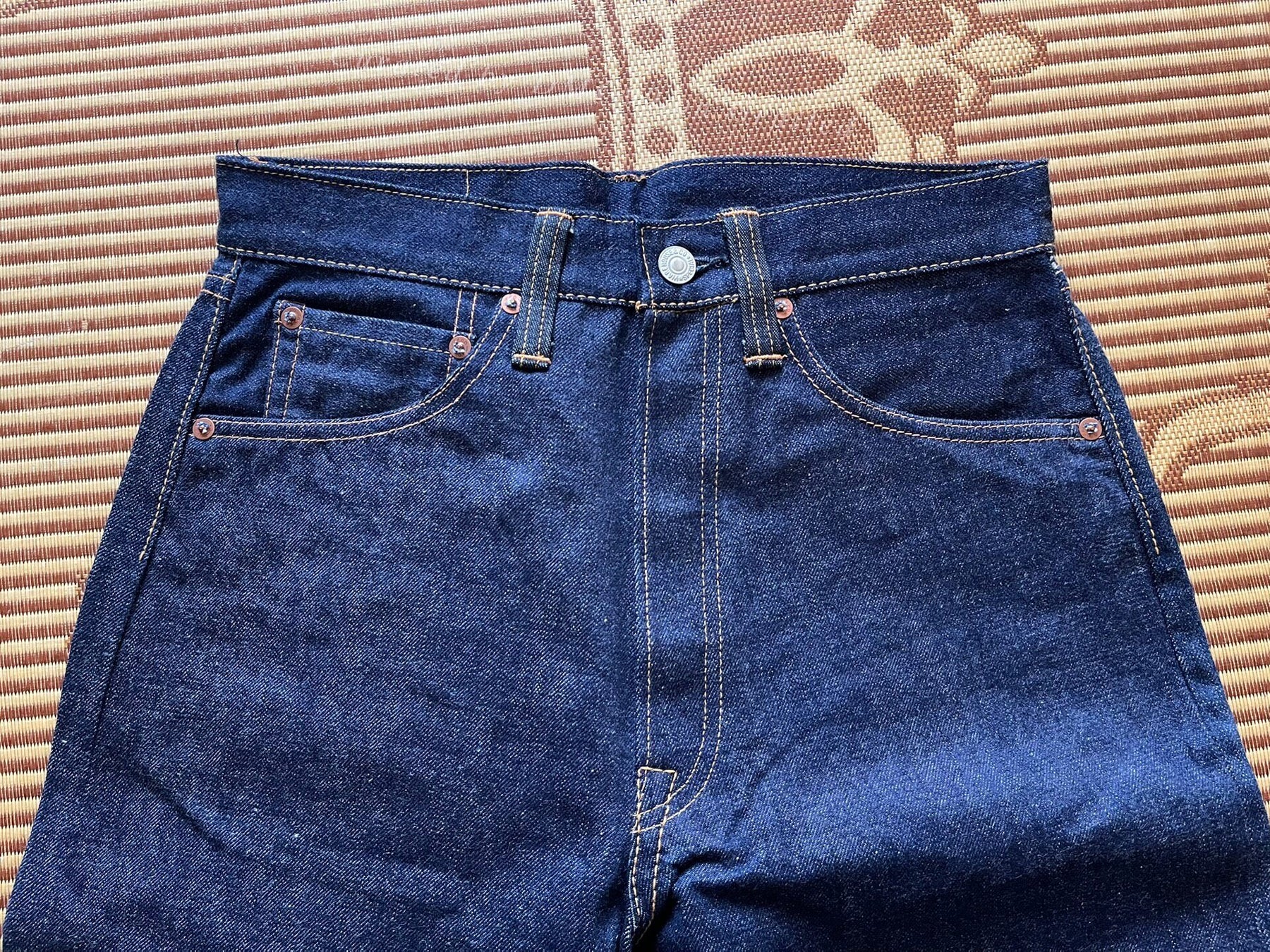 Warehouse 1000 Natural Indigo Dyed Jeans W28