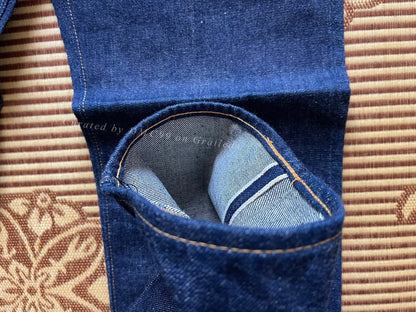 Warehouse 1000 Natural Indigo Dyed Jeans W28