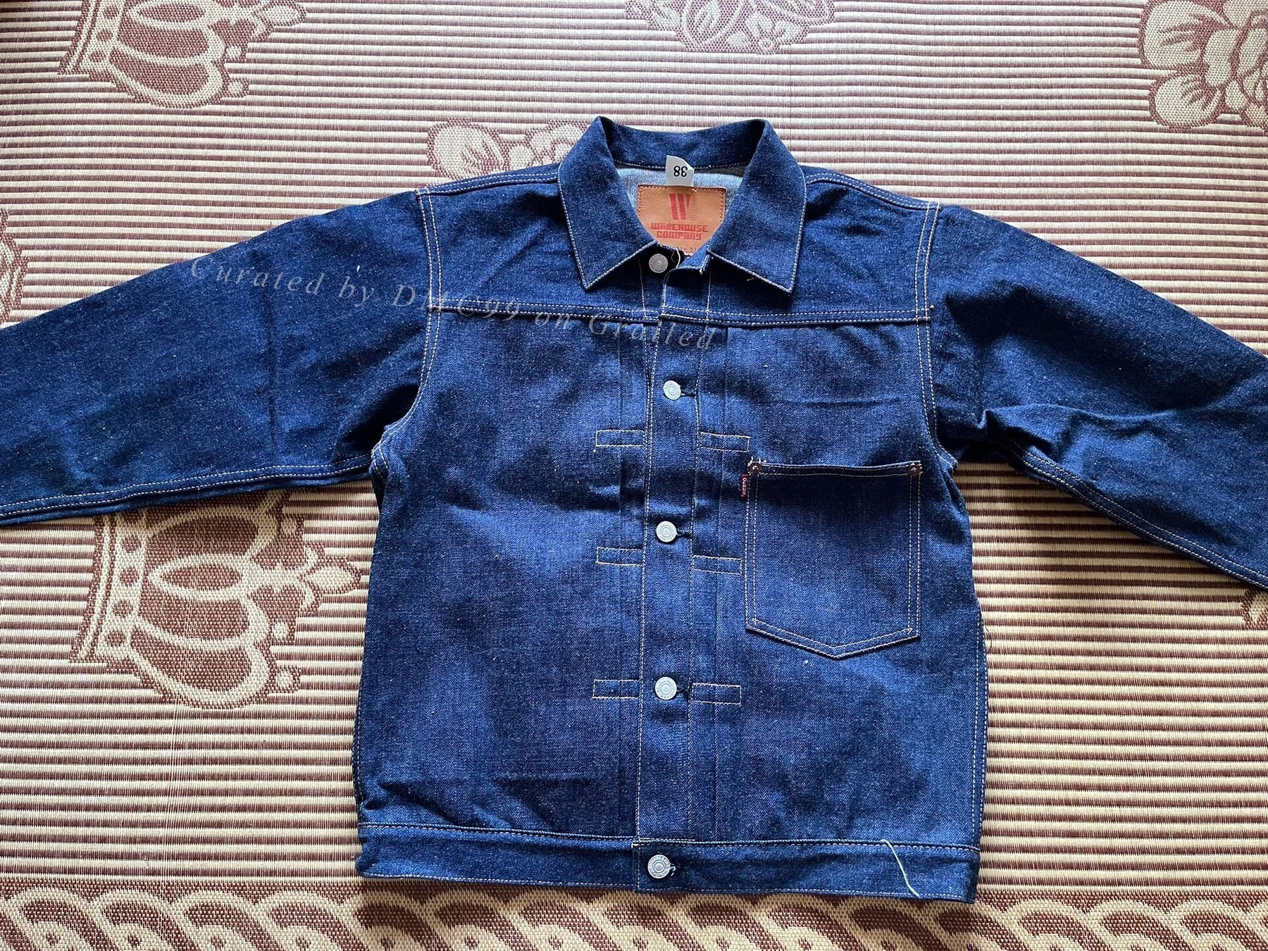 Warehouse 2001 Raw Denim Jacket