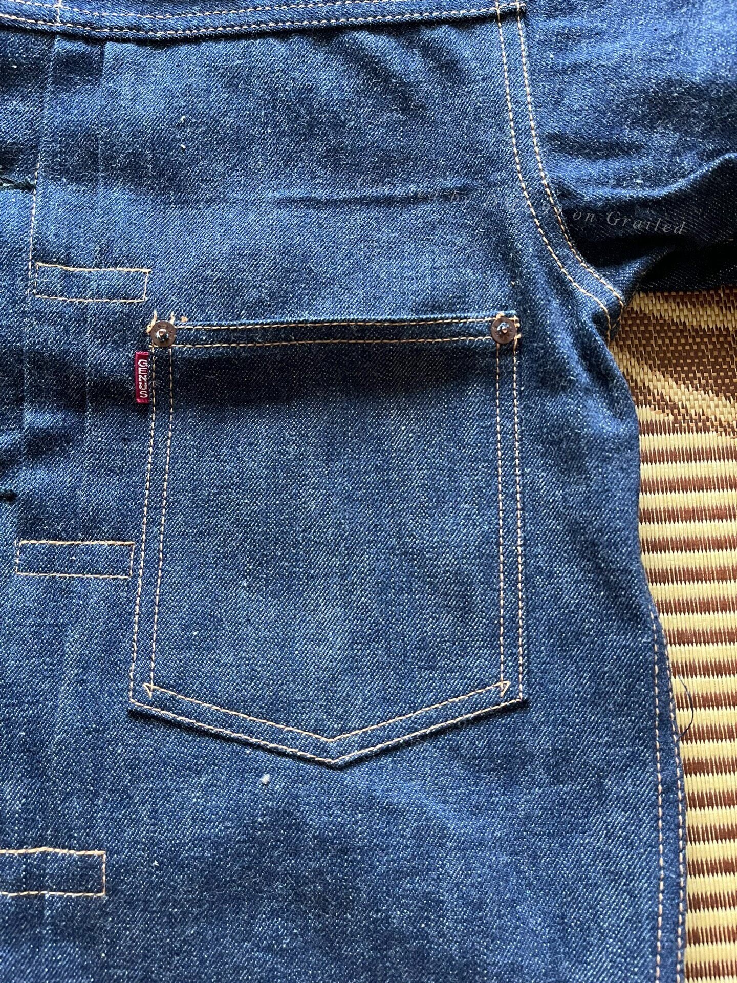 Warehouse 2001 Raw Denim Jacket