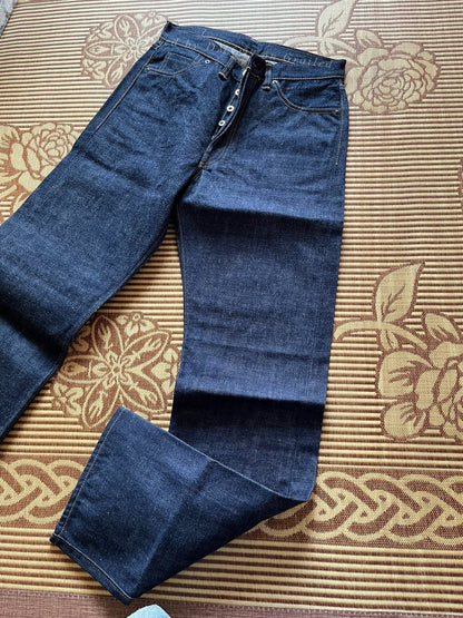 Warehouse 1001xx Raw Denim Jeans
