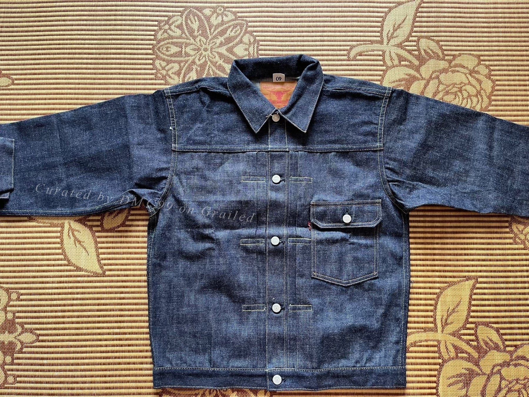 Warehouse Long-Horned Cow Head Jacket