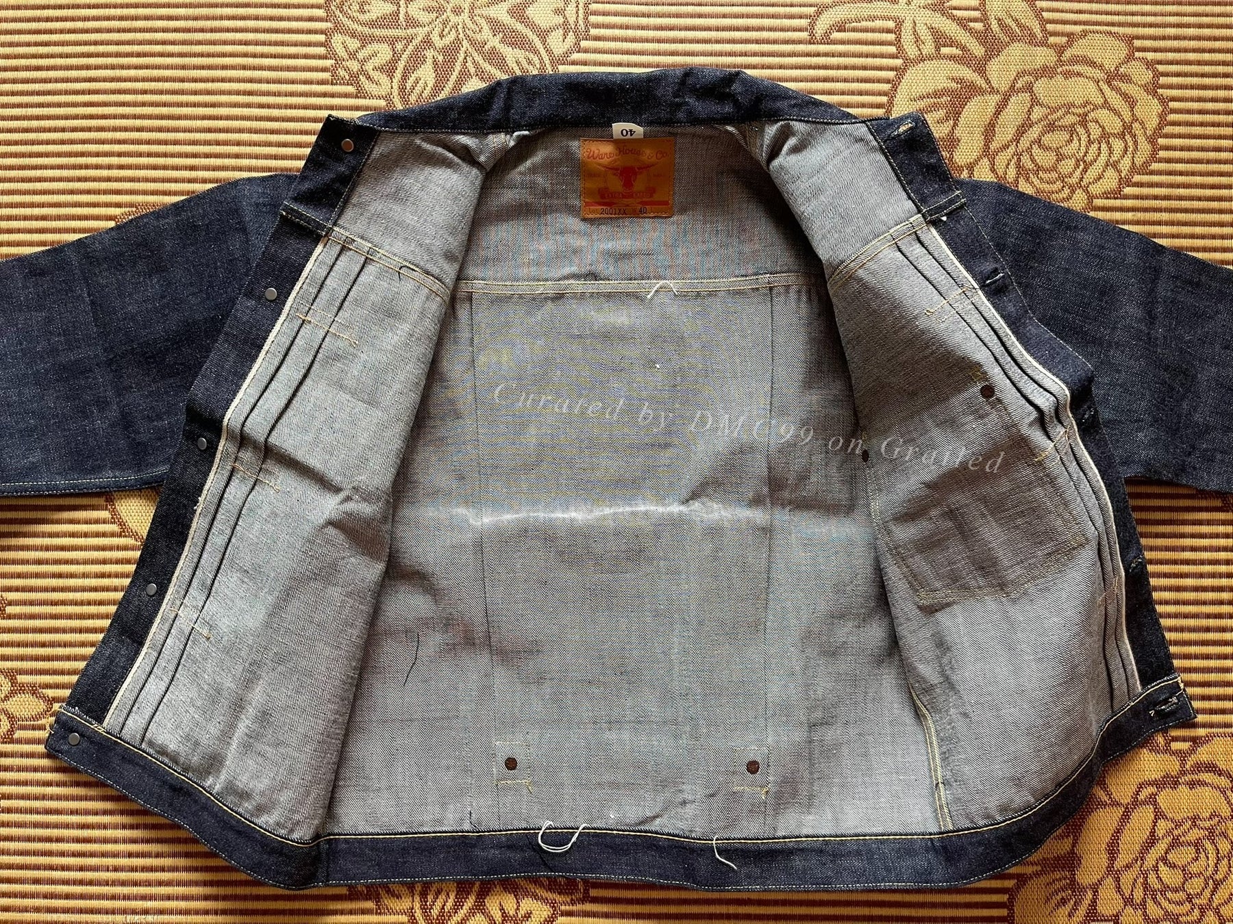 Warehouse Long-Horned Cow Head Jacket