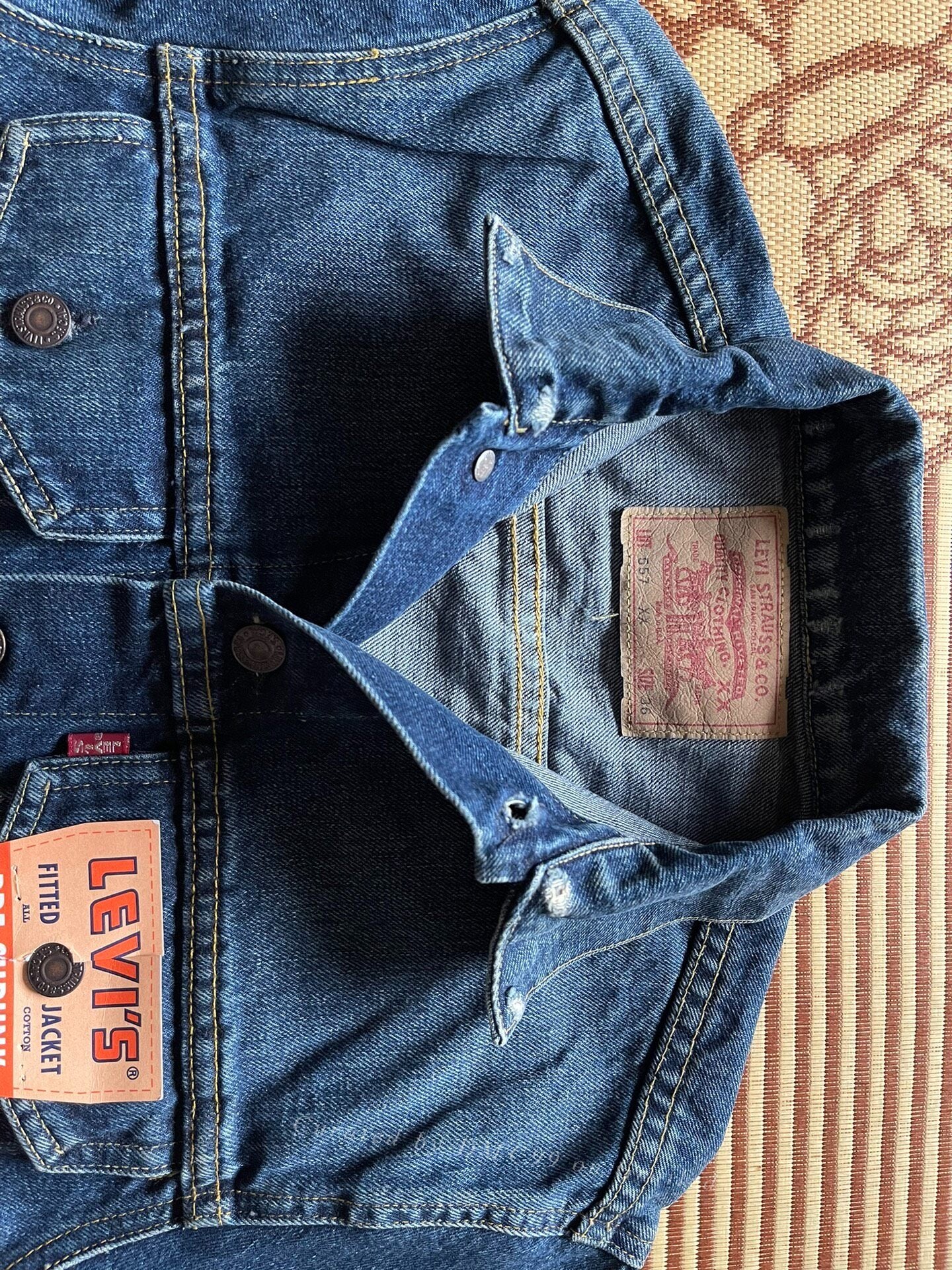 Levi's LVC 557xx Washed Denim Jacket