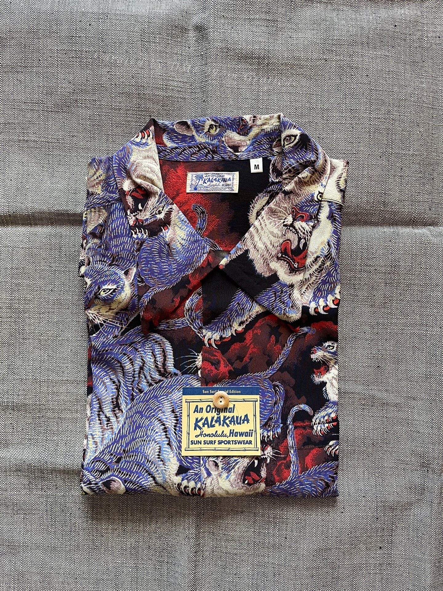 Sun Surf Hundred Tigers Hawaiian Shirt