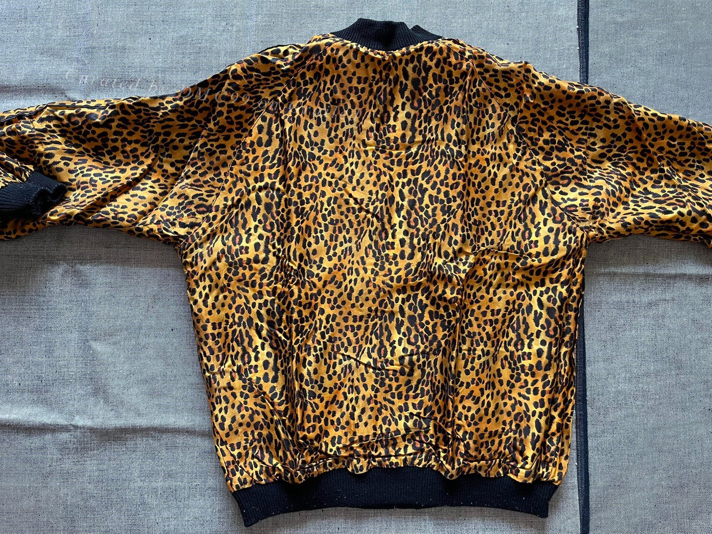 Toyo Beams Leopard Sukajan Embroidery Jacket