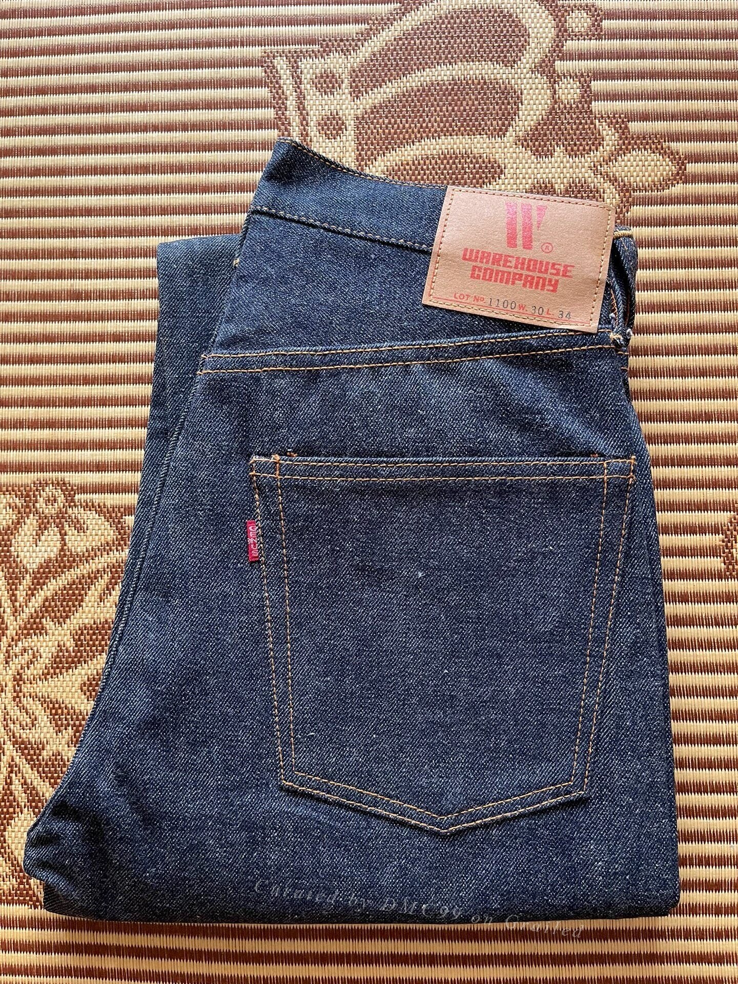 Warehouse 1100 1960s Raw Denim Jeans