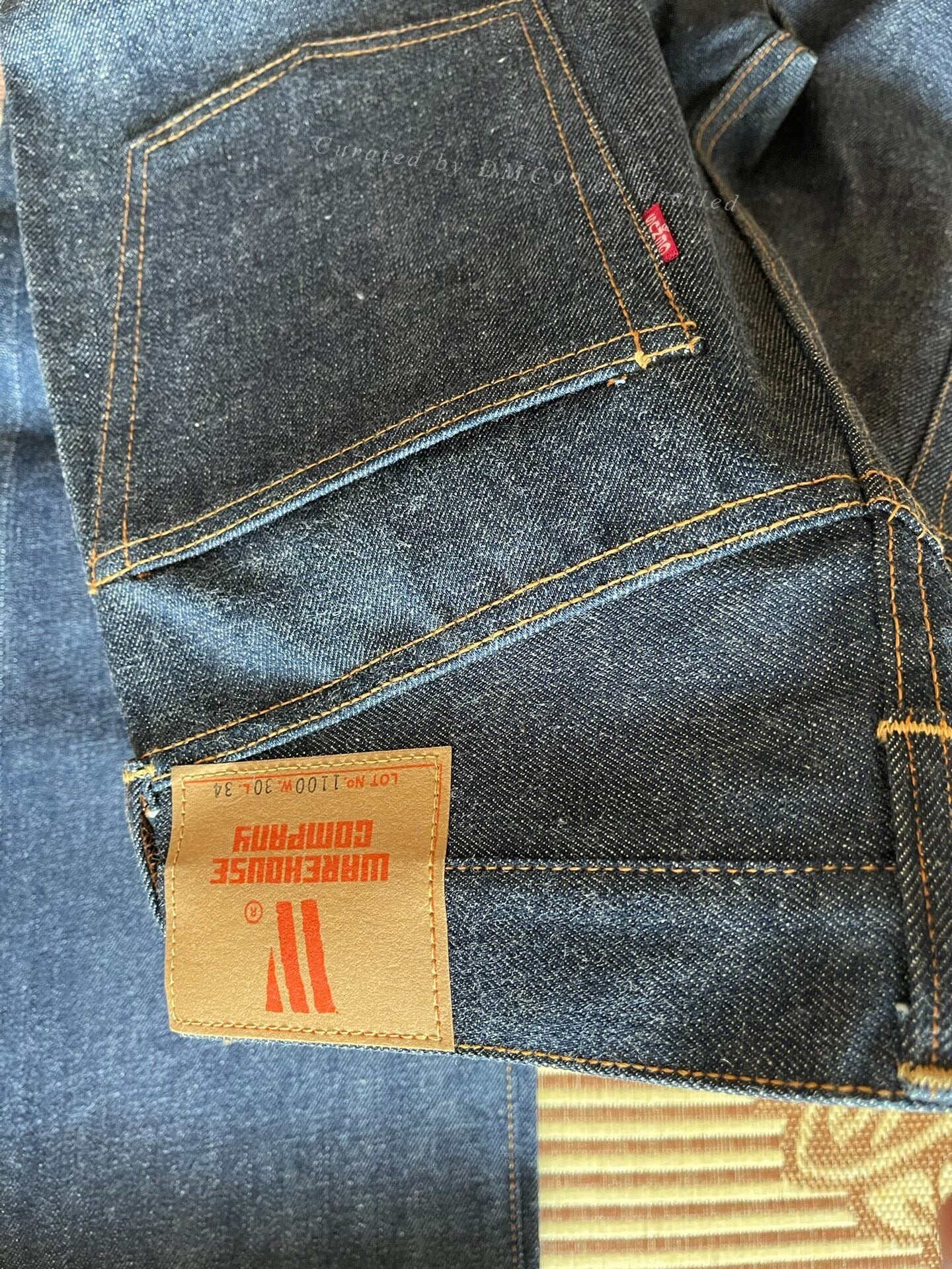 Warehouse 1100 1960s Raw Denim Jeans