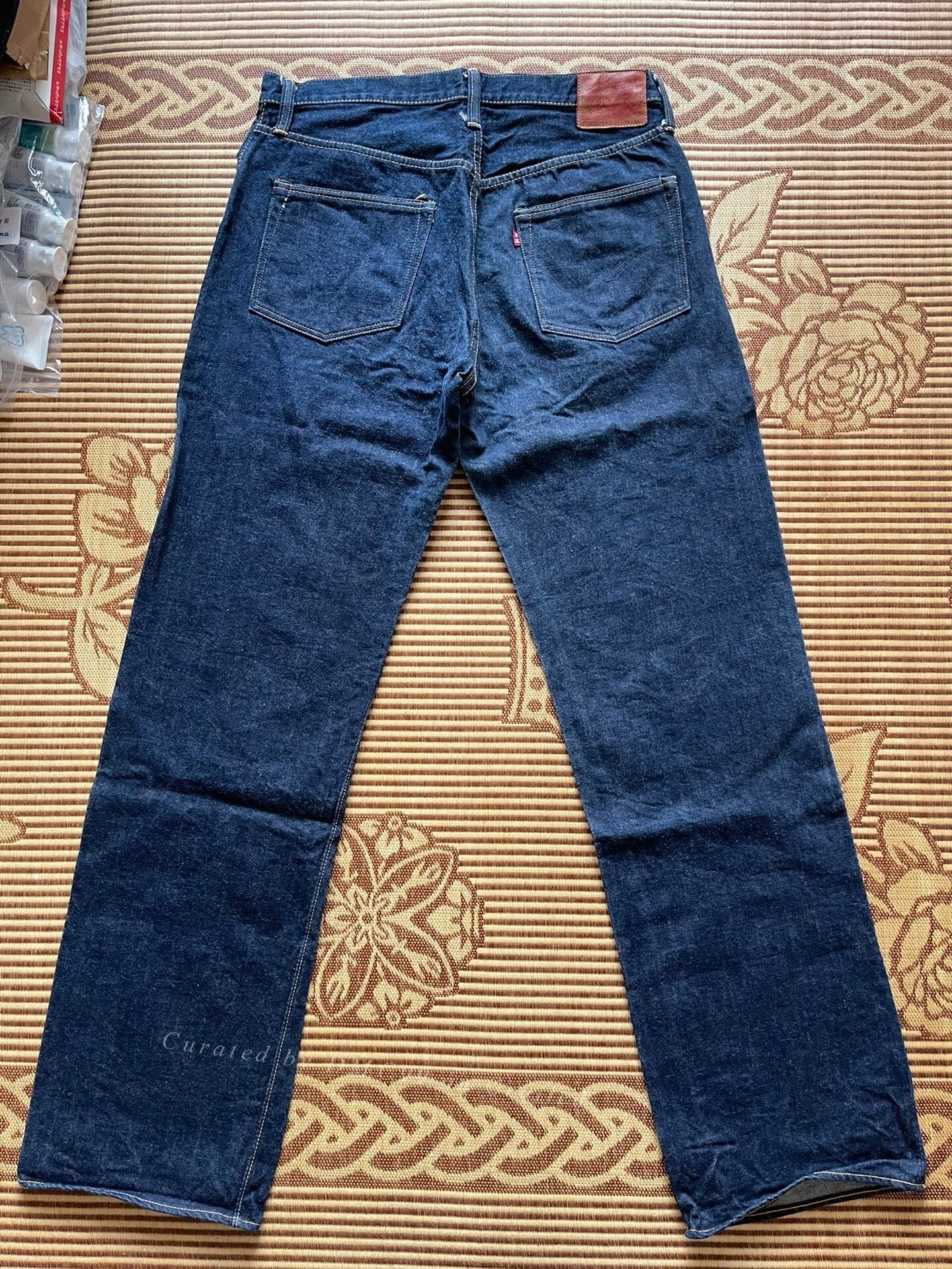 Levis Skull Limited Original Blue Jeans