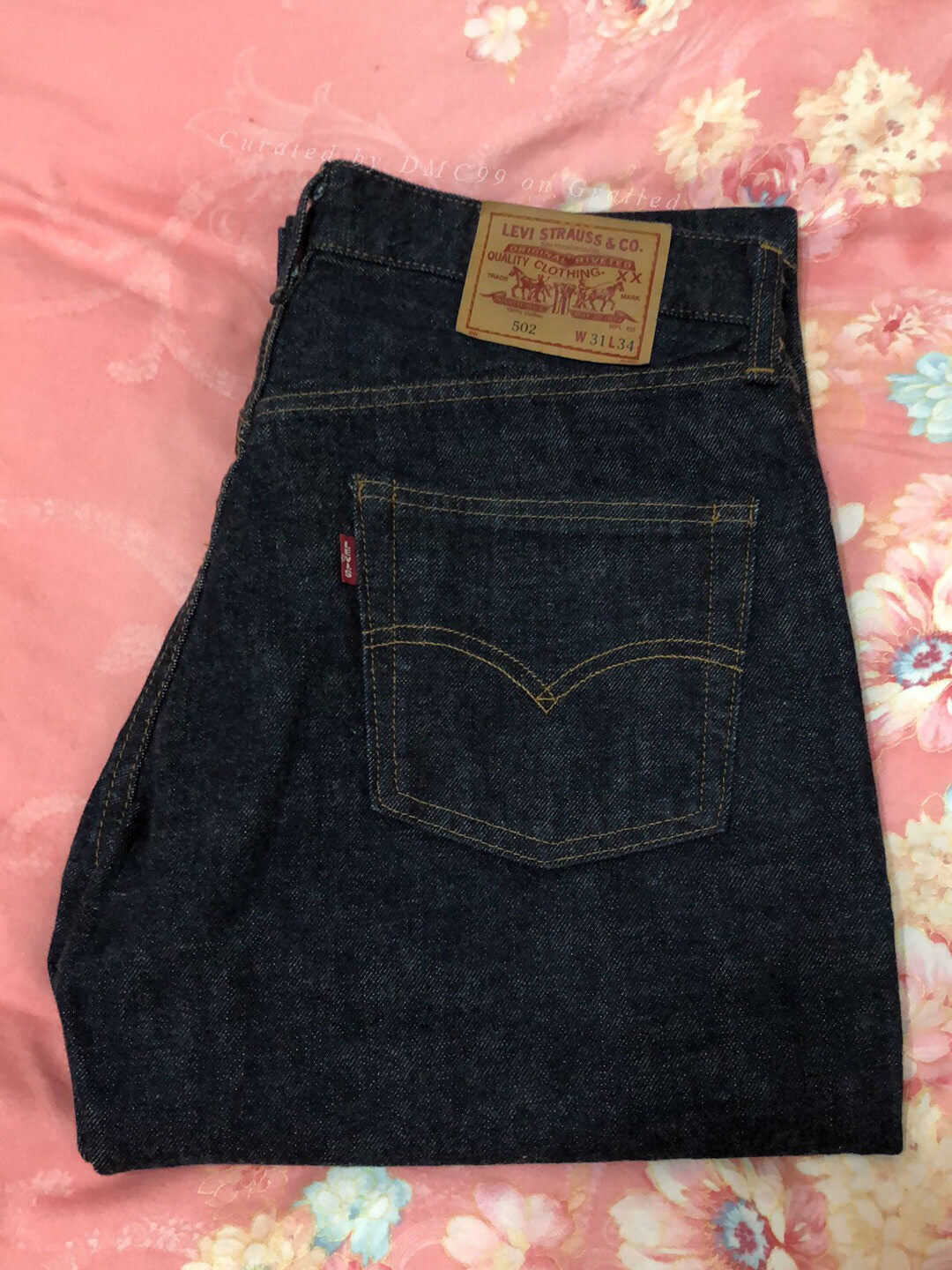 LVC Levi's 502 J22 Raw Denim Jeans