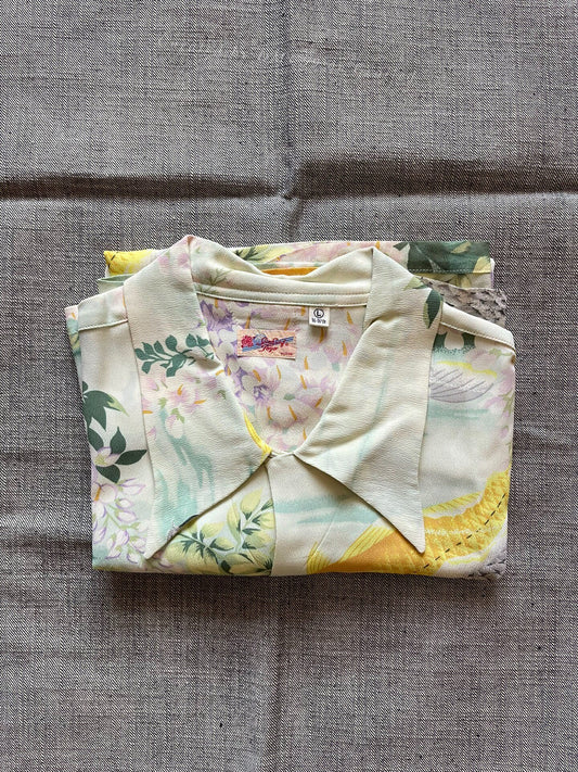 Sun Surf Koi Wisteria Hawaiian Shirt