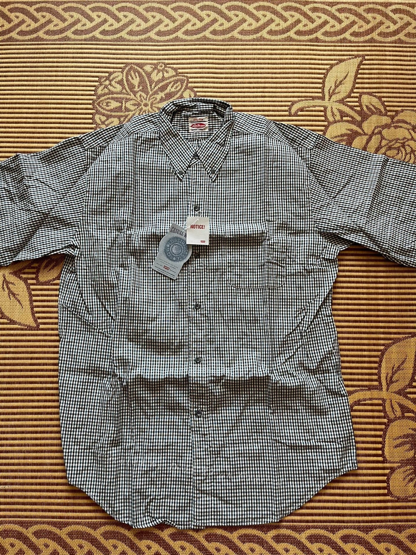Levis LVC Cotton Check Shirt L